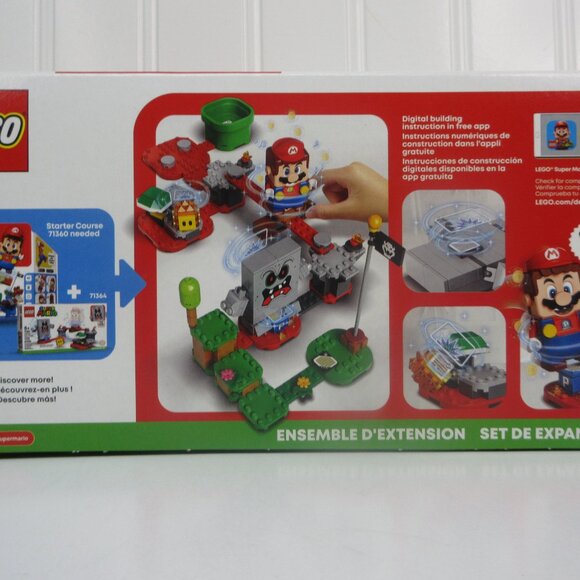 LEGO 71364 Super Mario Whomp’s Lava Trouble Expansion Set Building Toy 133 Pc 6+ - Picture 11 of 15